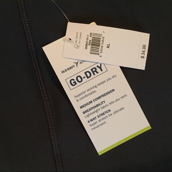 High waist 7/8 length mesh trim leggings. NWT - Picture 6 of 12